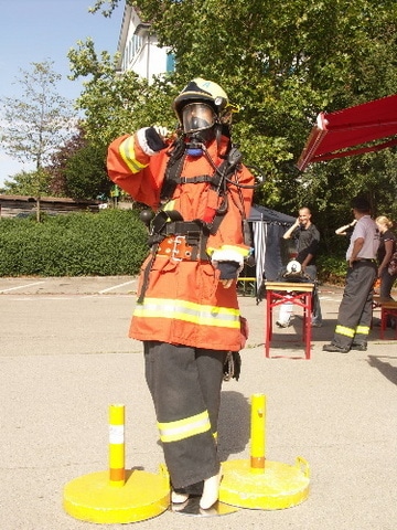Einsatz mit Pressluftatmer
